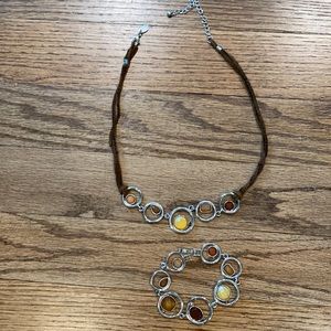 Lia Sophia Bracelet and Necklace Set